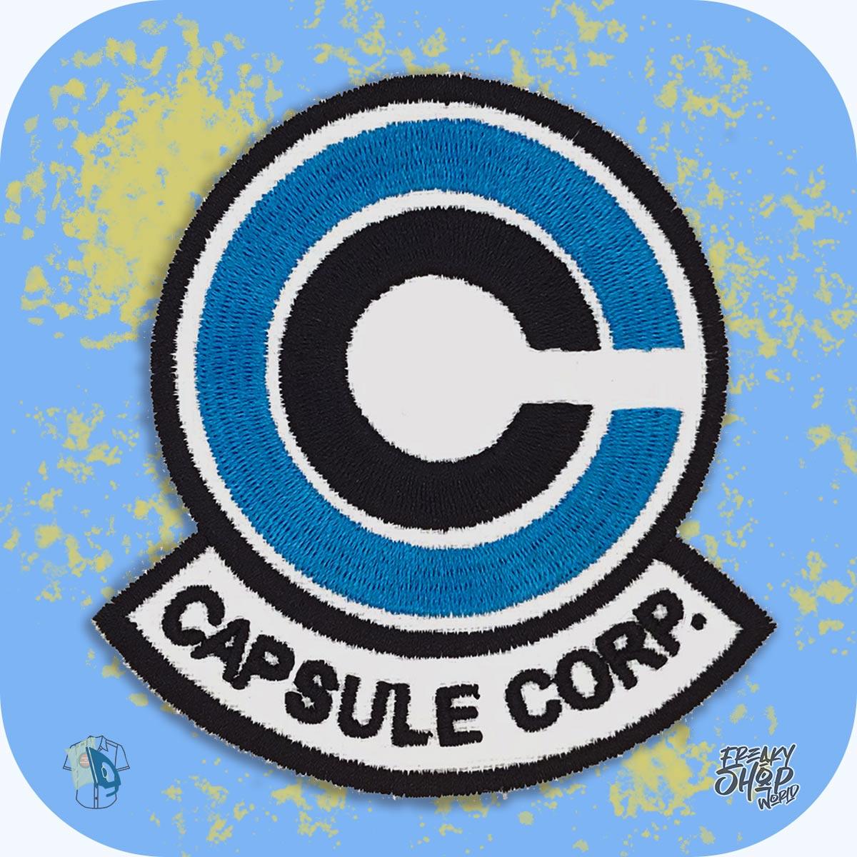 ➤ iron on PATCH Capsule Corp | Large Iron on Patch
