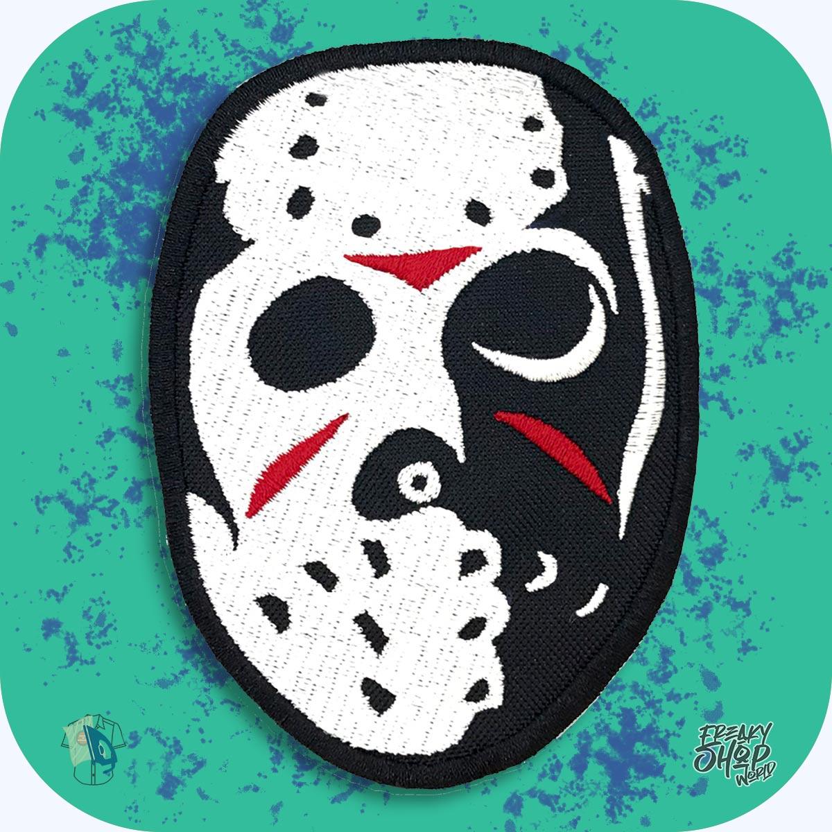 ➤ Iron on Patch Jason Voorhees - FRIDAY THE 13th  Large patches for jackets  – Freaky Shop World USA - iron on Patches and Pins